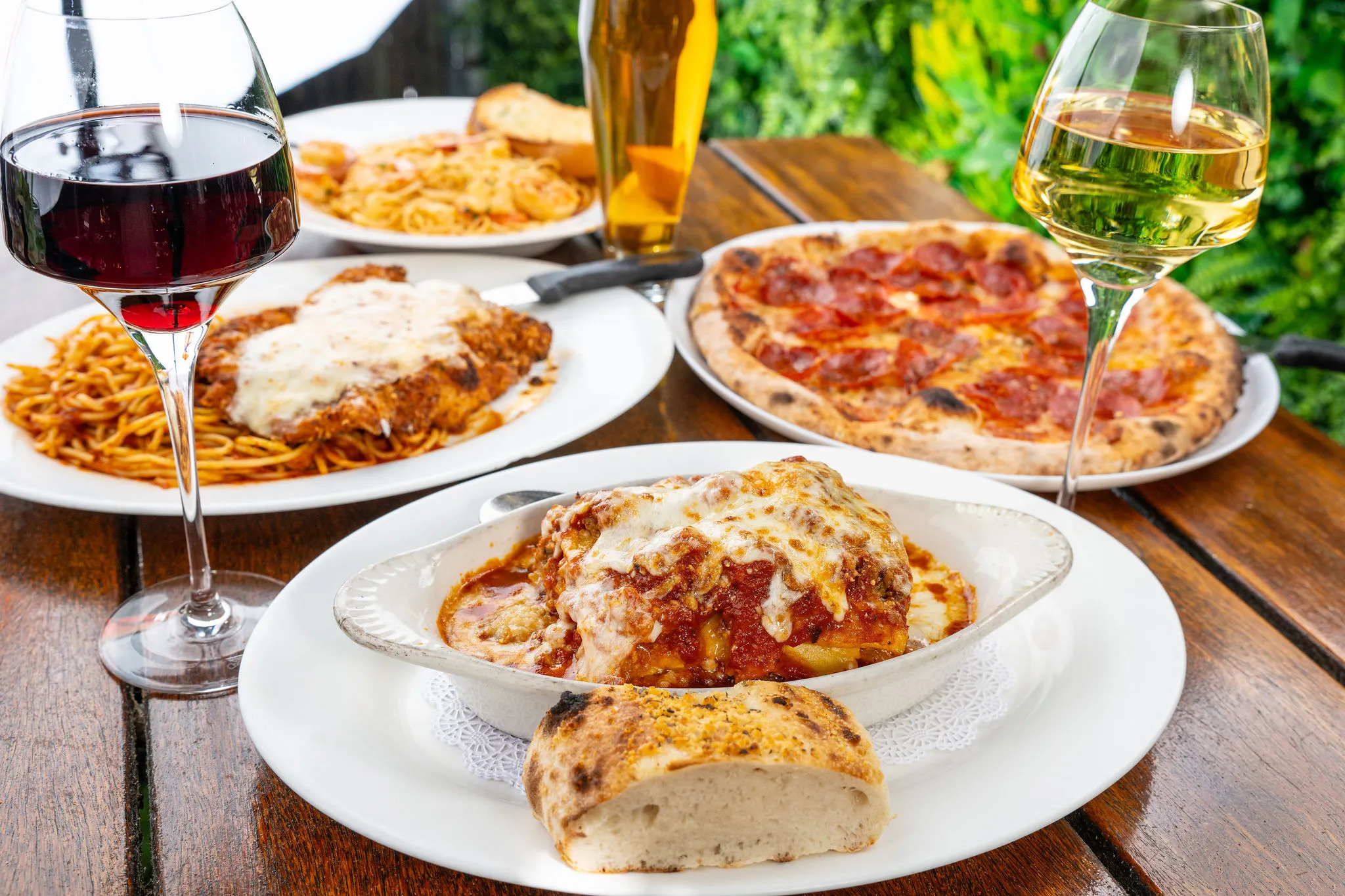A spread of our Italian comfort dishes.